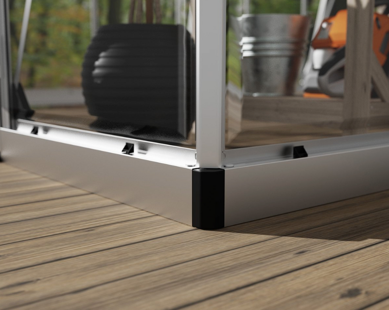 Hybrid 6 ft. x 12 ft. Greenhouse Kit - Hybrid Panels