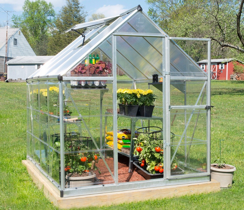 Hybrid 6 ft. x 8 ft. Greenhouse Kit - Hybrid Panels