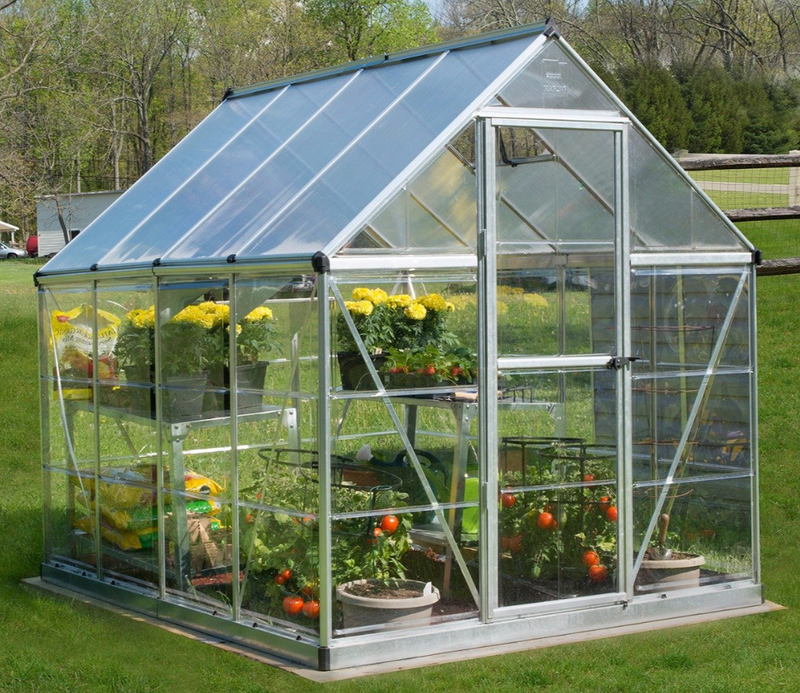 Hybrid 6 ft. x 8 ft. Greenhouse Kit - Hybrid Panels