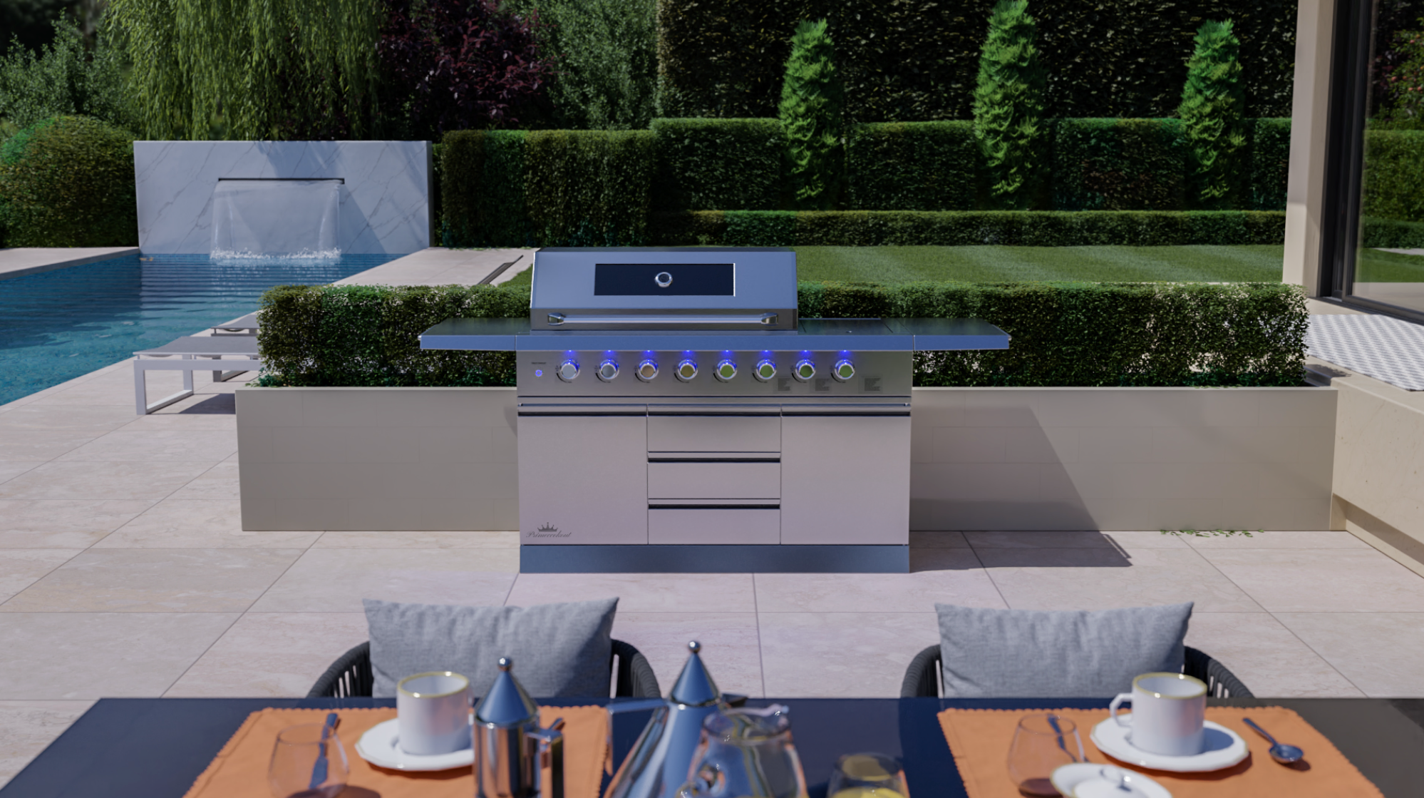 Norfolk Grills Absolute 6B Outdoor Gas Kitchen