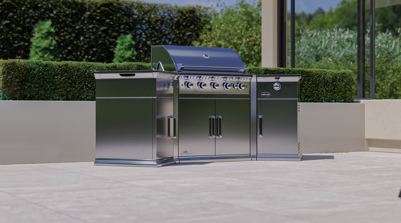 Lifestyle Bahama Island Steel Gas Barbecue