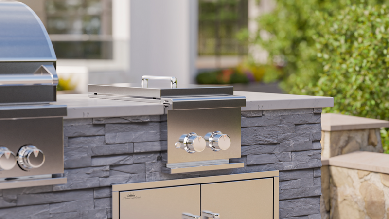 Whistler Grills Burford Side Burner 5 Plus Cover