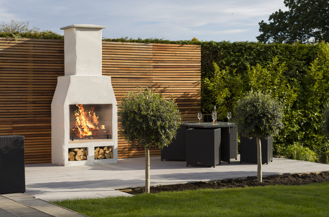 Schiedel 1200 Outdoor Fireplace