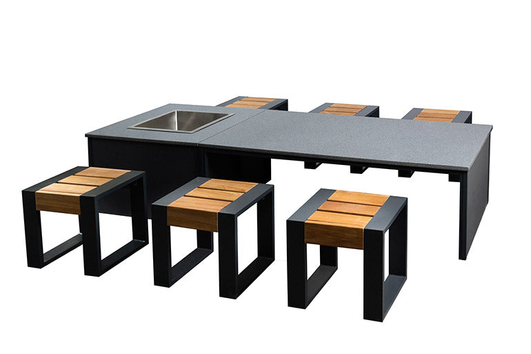 File Mignon Table and Firepit