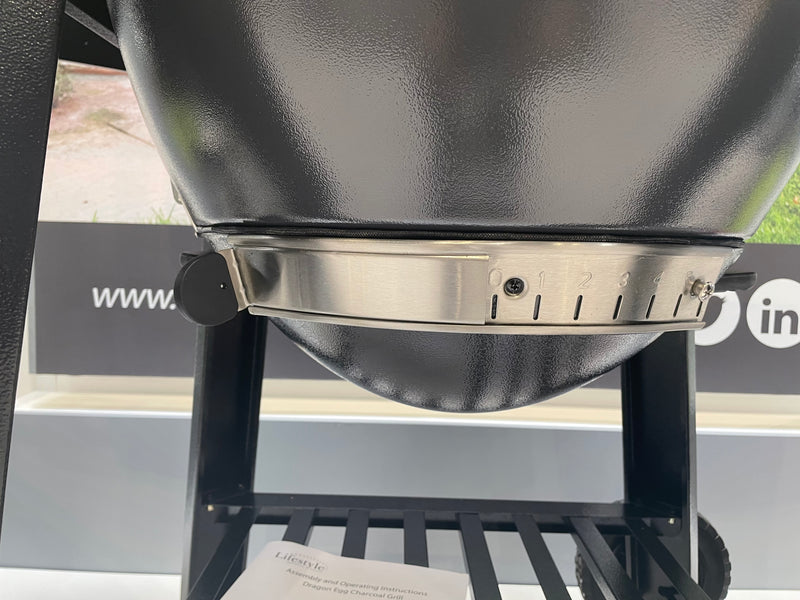 Lifestyle Dragon Egg Charcoal Barbecue +Free Pizza stone